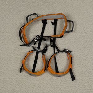 Black Diamond Wiz Kid Marigold Sit Harness Unisex Kids One Size  Type C Climbing